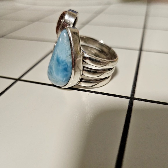Atlantis Gemstone Statement Ring - Picture 4 of 7